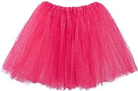 img 4 attached to 👗 Sparkle Tutu for Little Girls - 3-Layer Ballerina Skirt (10 months - 3T) by My Lello