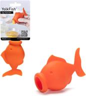 🍳 peleg design yolkfish egg separator: effortlessly extract egg yolk and white - perfect kitchen gadget for cooking and baking logo