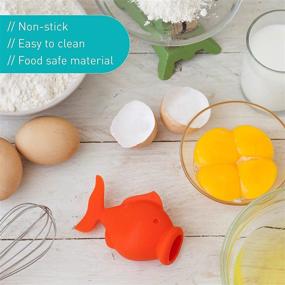 img 1 attached to 🍳 Peleg Design YolkFish Egg Separator: Effortlessly Extract Egg Yolk and White - Perfect Kitchen Gadget for Cooking and Baking