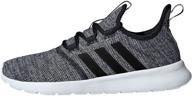 👟 adidas women's vario athletic shoes in black and white logo