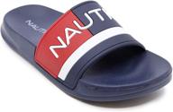 мужские спортивные черные сандалии nautica stono и сандалии (размер 5) 🏻 логотип