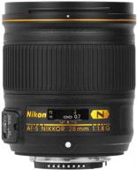 📷 nikon 28mm f/1.8g af fx nikkor compact wide-angle prime lens with auto focus for nikon dslr cameras logo