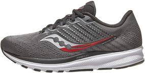 img 4 attached to 🏃 Спортивные мужские кроссовки Saucony S20579 30 Чаркоал Черные: непобедимая атлетическая производительность