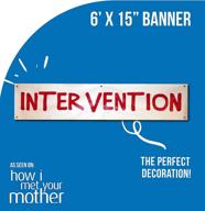 📺 крутые сувениры телевизора himym intervention banner hanging виниловый баннер - 6 'x 15' (1,8 м х 38 см) для как я встретил вашу маму логотип