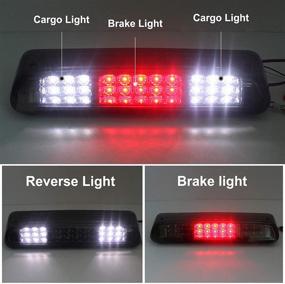 img 2 attached to High-Performance LED Third Brake Light for Ford Explorer Sport Trac, F-150, and Lincoln Mark LT - Perfect Replacement (#7L3Z13A613B)