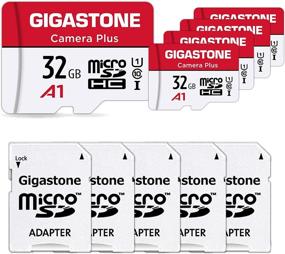 img 4 attached to 💾 Gigastone Micro SD Card 32GB 5-Pack: Camera Plus, Memory Card for Video Camera, Wyze Cam, Security Camera, Roku - Full HD Video, UHS-I U1 A1 Class 10, up to 90MB/s with Adapter