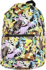 img 4 attached to 🎒 Unleash Your Inner Pokémon Trainer with BioWorld's Evolution Sublimated Backpack