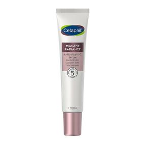 img 3 attached to 🌟 Cetaphil Face Serum: Healthy Radiance Antioxidant-C Serum for Sensitive Skin, Reduces Dark Spots and Hyperpigmentation, Fragrance-Free, Hypoallergenic, 1 oz