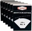 technivorm moccamaster 85022 paper filters household supplies for paper & plastic logo