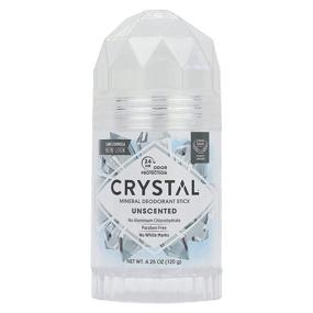 img 4 attached to 🌿 Unscented CRYSTAL Deodorant Stick (30003): Natural, Long-Lasting Protection - 4.25 oz