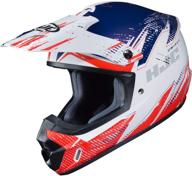 hjc helmets шлем cs-mx 2 - krypt (средний) (красный/белый/синий) логотип