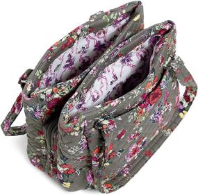 img 2 attached to 👜 Multi Compartment Camo Recycled Women's Handbags & Wallets and Satchels by Vera Bradley