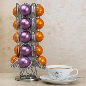 img 2 attached to Insight Vertuo Coffee Pod Carousel: Organize ☕️ and Display up to 20 Vertuoline Capsules with Ease