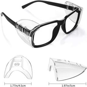 img 3 attached to 👓 Enhanced Shields Eyeglasses: Optimal Eye Safety & Protection Glasses