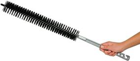 img 4 attached to 🧹 Versatile KONEX 25 Inch (64cm) Flexible Cleaning Brush: Ideal for Dryers, Radiators, Refrigerators, Baseboards, and More!