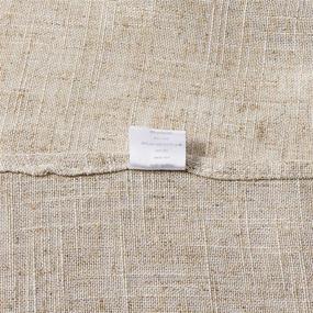 img 1 attached to 🍽️ Fennco Styles Toscana Handmade Hemstitch Linen Blend Napkins - Versatile Table Decor for Dining, Picnics, Parties, and Weddings