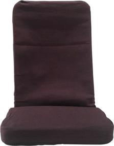 img 2 attached to 🪑 Enhanced BackJack Floor Chair - Standard Size (Purple)