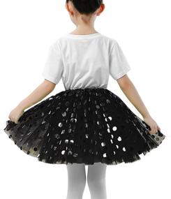 img 1 attached to 👸 Adorable Multicolor Princess Ballet Rainbow Girls' Clothing: Skirts & Skorts for Toddlers