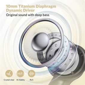 img 2 attached to 🎧 Беспроводные наушники EarFun Air Pro 2 Hybrid с гибридной активной системой шумоподавления ANC: наушники Bluetooth 5.2 с 6 микрофонами, определением в ухе, режимом окружающего звука, временем работы 34 часа, беспроводной зарядкой, регулировкой громкости.