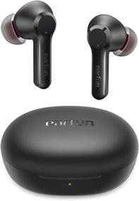 img 4 attached to 🎧 Беспроводные наушники EarFun Air Pro 2 Hybrid с гибридной активной системой шумоподавления ANC: наушники Bluetooth 5.2 с 6 микрофонами, определением в ухе, режимом окружающего звука, временем работы 34 часа, беспроводной зарядкой, регулировкой громкости.