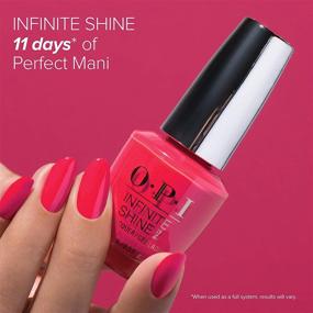 img 1 attached to 💅 OPI Hot Pinks & Dark Pinks Nail Polish: Lacquer & Infinite Shine Formula, 0.5 fl oz