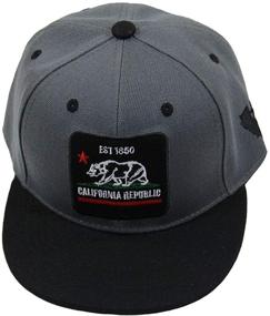 img 2 attached to 🧢 California Republic Snapback Hat by L.G. – Boys' Caps & Accessories