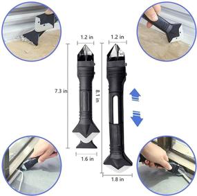 img 1 attached to 🔧 Multi-Use Silicone Caulk Remover Tool