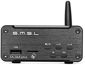 img 4 attached to 🔊 SMSL SA-36A Plus: HiFi 30W2 TPA3118 Bluetooth Amplifier w/ USB & TF Card Input