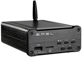 img 2 attached to 🔊 SMSL SA-36A Plus: HiFi 30W2 TPA3118 Bluetooth Amplifier w/ USB & TF Card Input