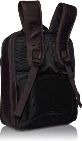 img 3 attached to 🎒 16-inch Laptop & Tablet Travel Backpack - Kenneth Cole Reaction Manhattan Commuter, Ideal for Business, Work, School – Colombian Leather, Brown