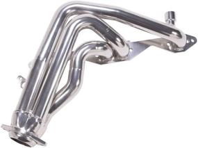 img 2 attached to 🚗 Enhance Performance with BBK 15950 Shorty Tuned Length Exhaust Headers for Chevy Impala SS LT1 - Polished Silver Ceramic Finish