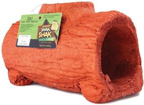 img 3 attached to 🐹 eCOTRITION Snak Shak: 3-in-1 Chew Treat & Hideaway for Small Animals
