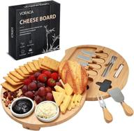 🧀 enhance your entertaining experience with voraca charcuterie serving platter logo