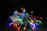 🌈 multicolor karlling battery operated 40 led fairy light string for wedding, party, xmas, and christmas decorations логотип