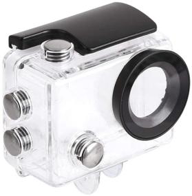 img 1 attached to 📷 Explore Limitless Adventures with Dragon Touch Waterproof Case for Vision 3 Action Camera