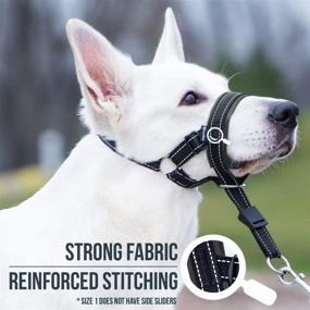 img 1 attached to 🐶 GoodBoy Dog Head Halter with Safety Strap - Effective Solution to Prevent Leash Pulling - Comfortable Padded Headcollar for Dogs of All Sizes - Includes Head Collar Training Guide