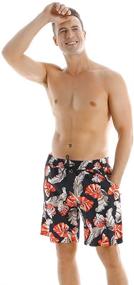 img 4 attached to 🩲 Sunshinetimes Swimwear Underwear Boys' Clothing with Matching Prints