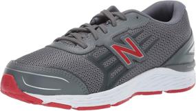 img 4 attached to Girls' Pigment Velocity Athletic Shoes by New Balance - Perfect for Running