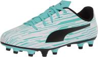 unisex girls' puma rapido soccer white castlerock: athletic shoes that deliver logo