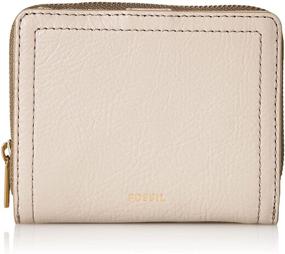 img 4 attached to 👛 Fossil Logan Mini Multifunction Bifold Wallet for Women with RFID-Blocking Leather