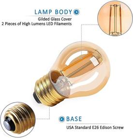 img 3 attached to 💡 Dimmable PANLAVIE Filament LED Bulb: Incandescent Replacement