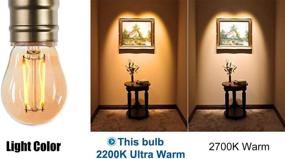 img 1 attached to 💡 Dimmable PANLAVIE Filament LED Bulb: Incandescent Replacement
