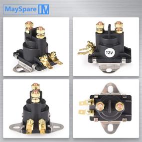 img 1 attached to 🚤 MaySpare 12V Power Trim Solenoid Switch For Mercury Mariner Outboard Motors 35-275 HP - Part Number: 89-846070, Replaces: 89-94318, MerCruiser 89-96158T