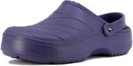 nautica men's slip-on clogs in black - size 11, trendy men's shoes logo