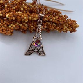 img 1 attached to Elegant Eiffel Tower Necklace: Girls/Women's Paris Jewelry - Rose Gold Souvenir Gifts - Stylish Champagne Eiffel Tower Jewelry - Perfect Valentine's/Birthday Gift for Girlfriend - Exclusively from Mall of Style