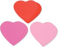 💖 darice foam hearts embellishments, pack of 12: perfect for crafts and decorations logo