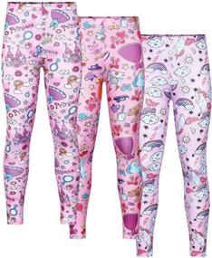 img 4 attached to 💃 UONLBEIB Multipack Sets: Lightweight and Comfortable Girls' Clothing for Ages 12-13Y