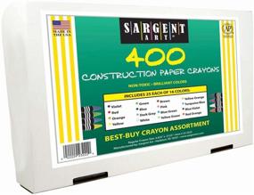 img 1 attached to 🌟 Top-rated Sargent Art Construction Paper: Best Buy Assorted, Standard Size, 400 Ct - Expert-Approved!