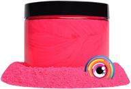 👁️ eye candy mica powder - vibrant neon pigment for epoxy, resin & more - cosmetic grade, non-toxic - plastic pink, 25 grams logo