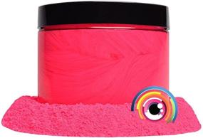 img 4 attached to 👁️ Eye Candy Mica Powder - Vibrant Neon Pigment for Epoxy, Resin & More - Cosmetic Grade, Non-Toxic - Plastic Pink, 25 Grams